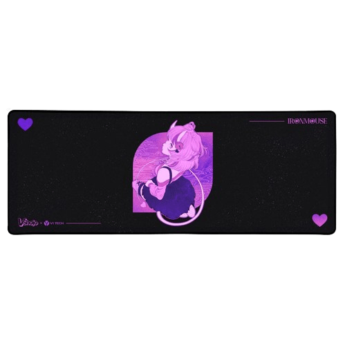 VShojo Ironmouse x V1 Tech x angelscape Large Mouse Pad - Vshojo - V1 Tech