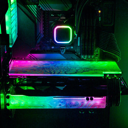 Cerrando RGB GPU Backplate