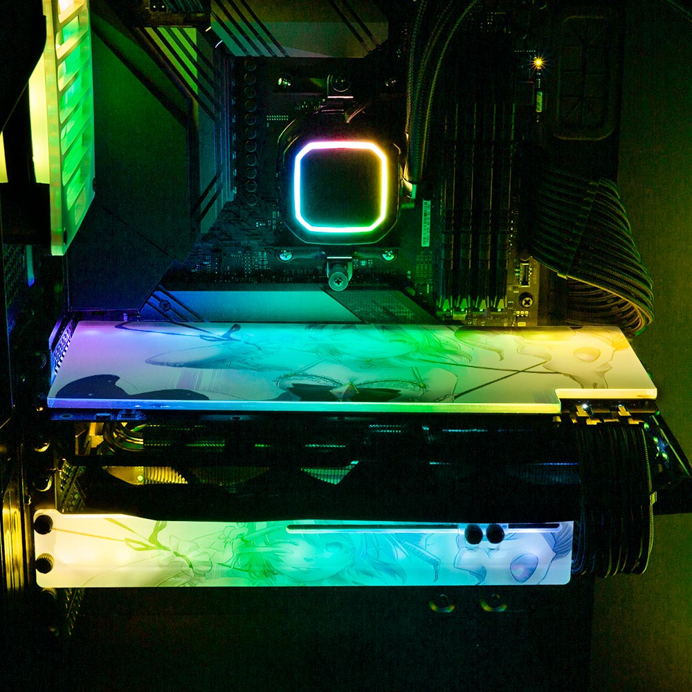 Magical Girl Shepherdess RGB GPU Backplate