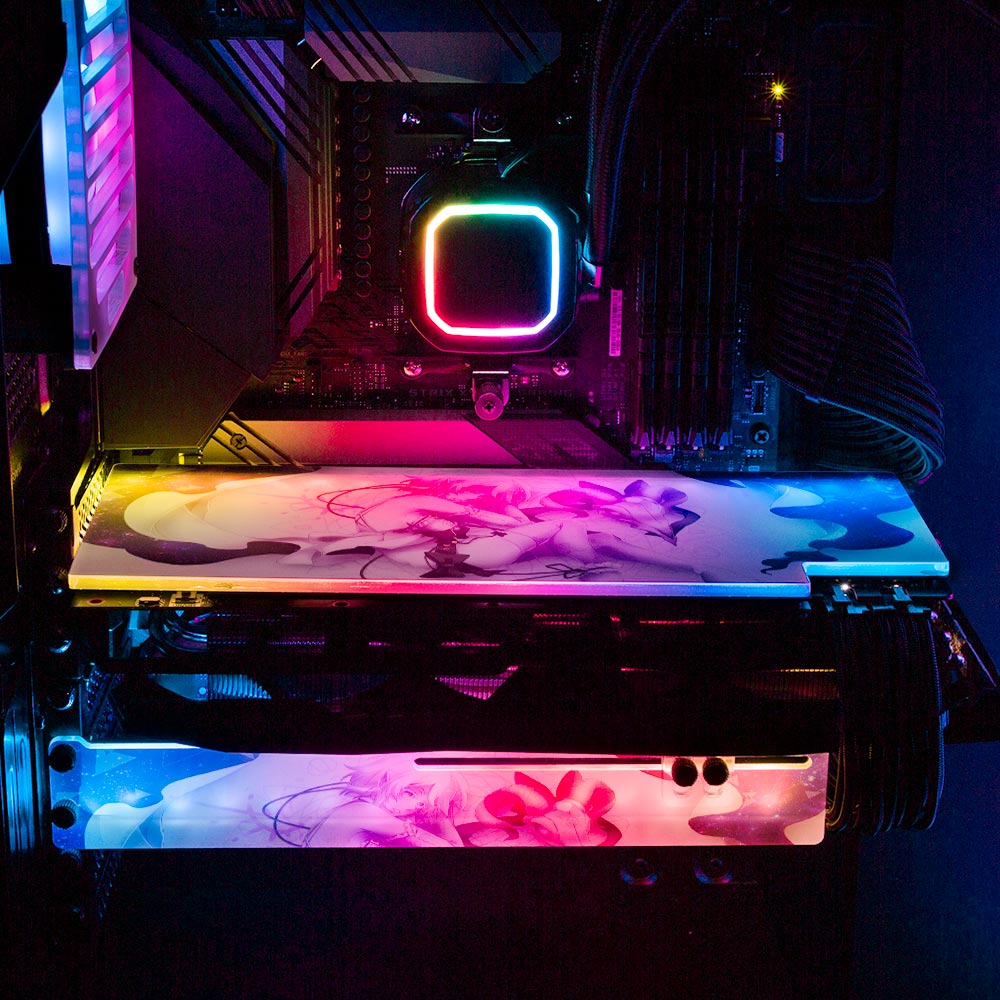 Magical Metamorphosis RGB GPU Backplate