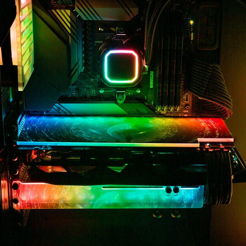 Inception 1 RGB GPU Backplate