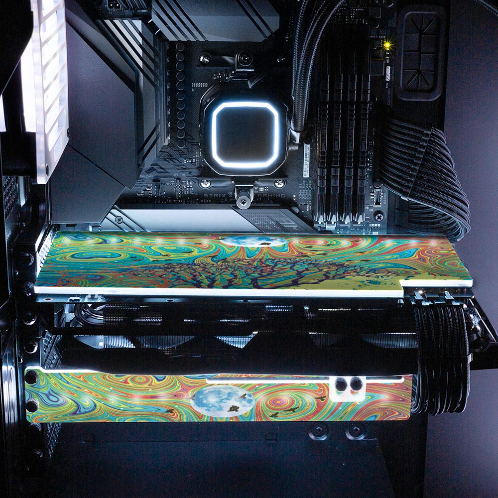 Cerrando RGB GPU Backplate