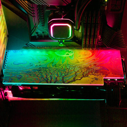 Cerrando RGB GPU Backplate