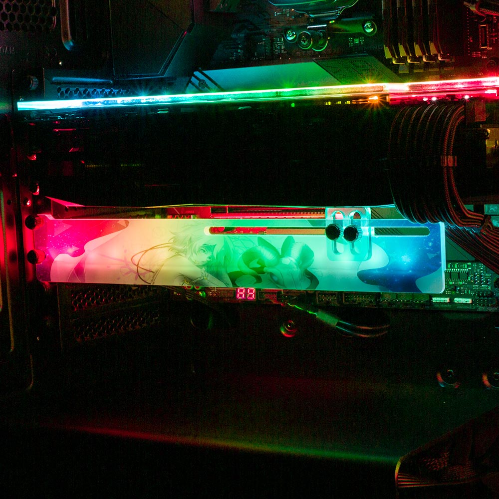 Magical Metamorphosis RGB GPU Support Bracket