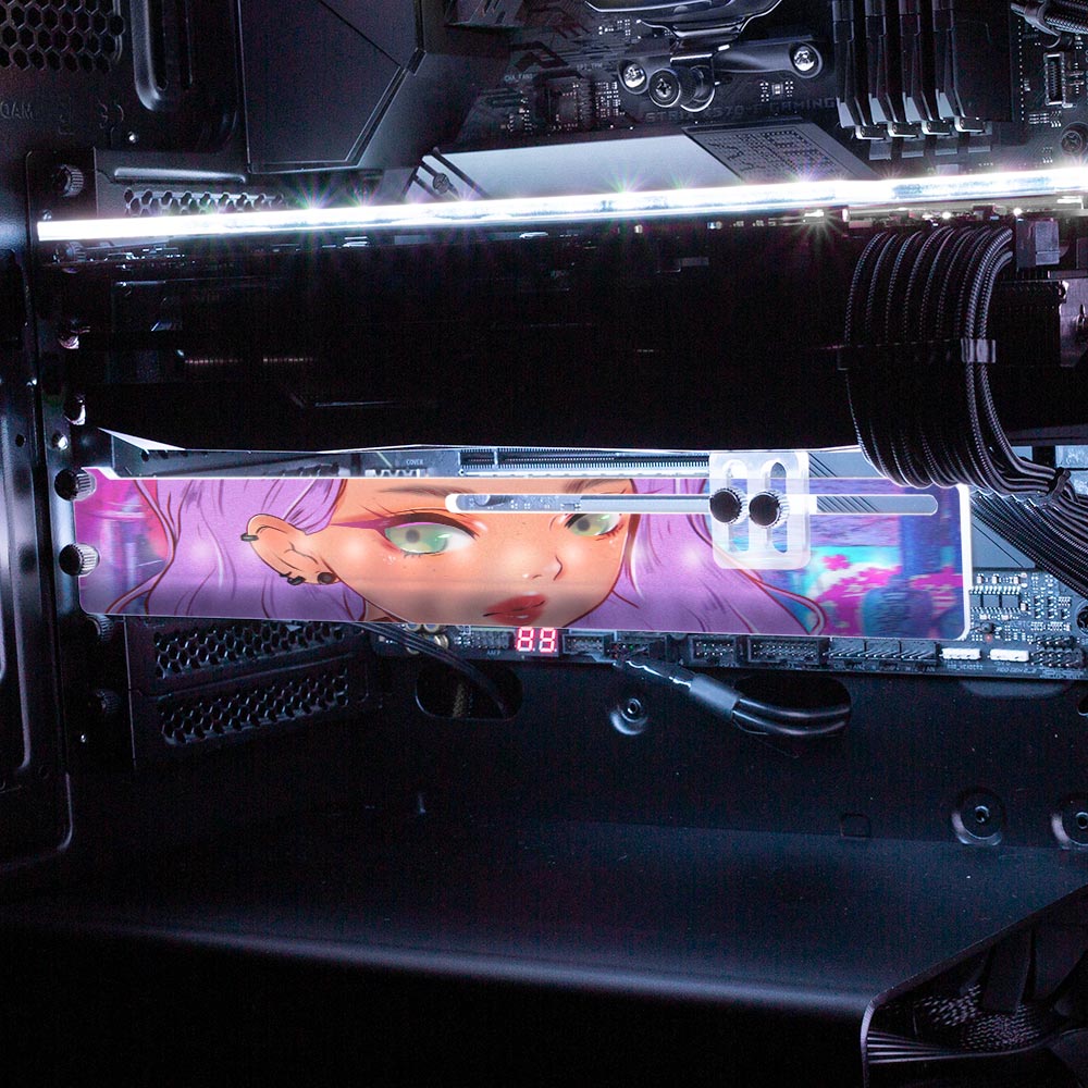 Anime Judge RGB GPU Support Bracket