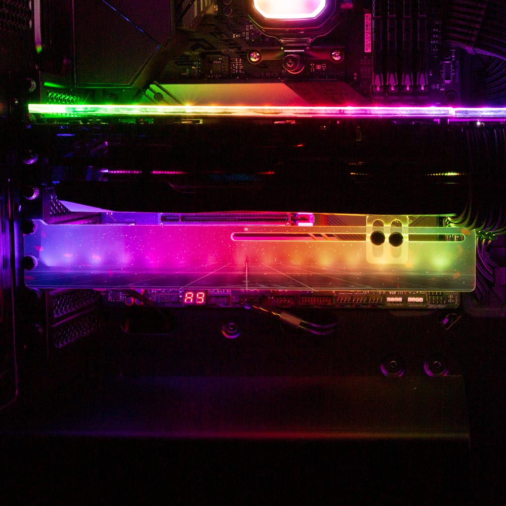 Celestial Sphere RGB GPU Support Bracket