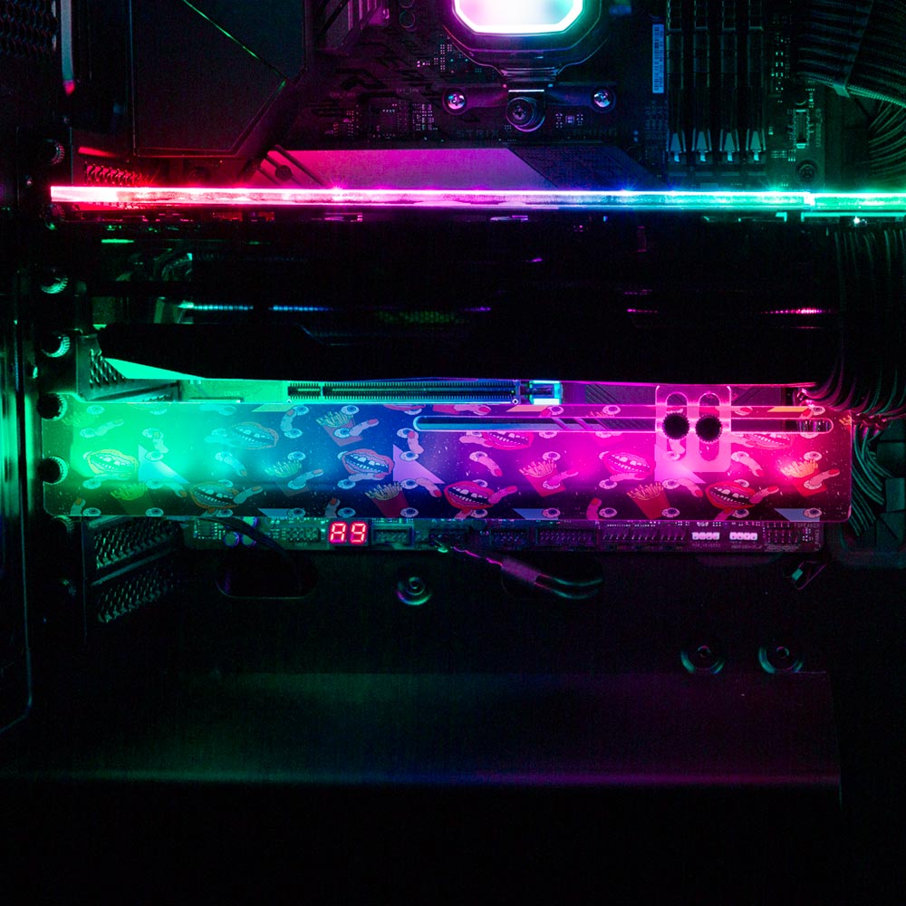 1980 RGB GPU Support Bracket - Javilostcontrol - V1Tech