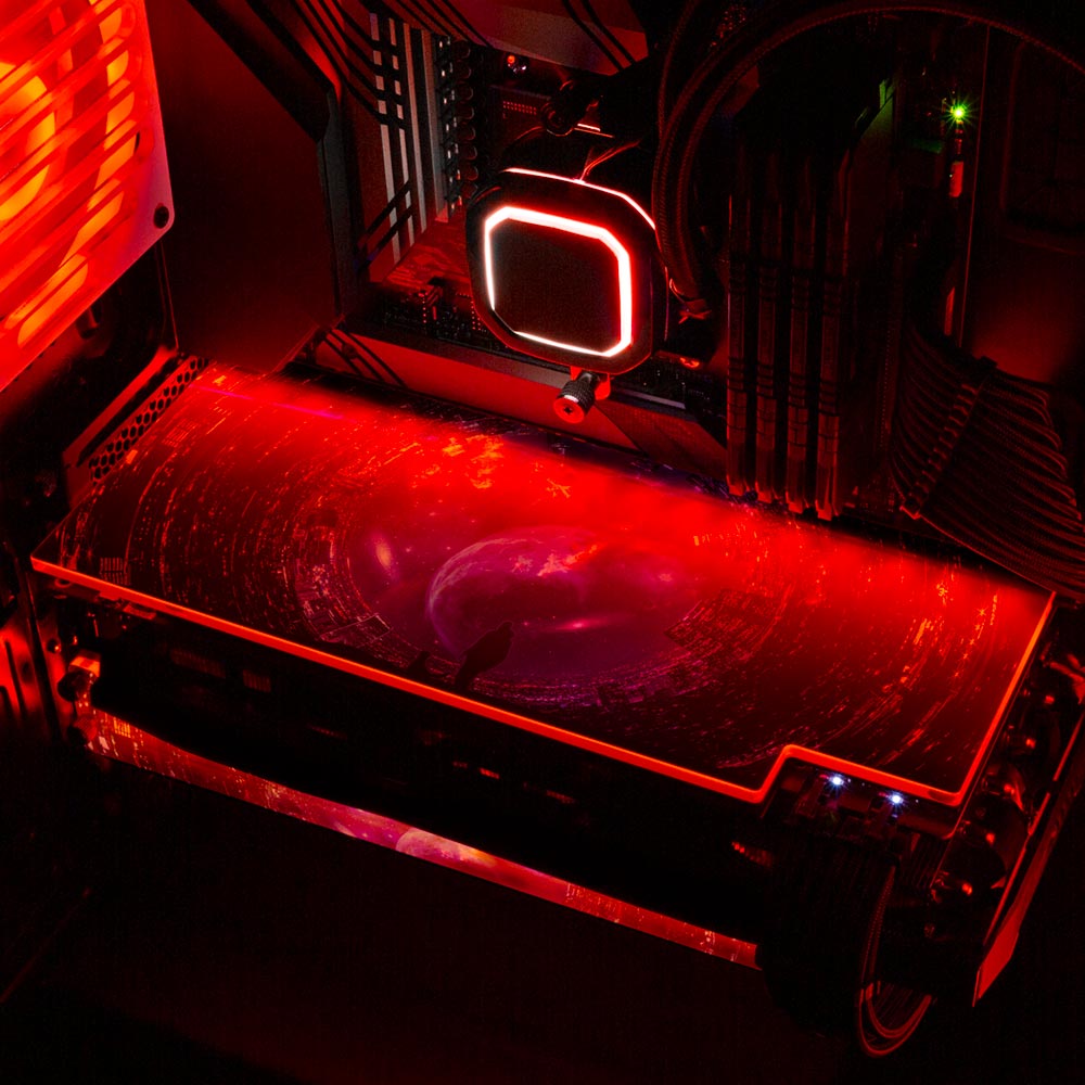 Inception 1 RGB GPU Backplate