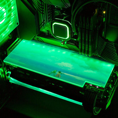 Magic Crystal in the Sky RGB GPU Backplate