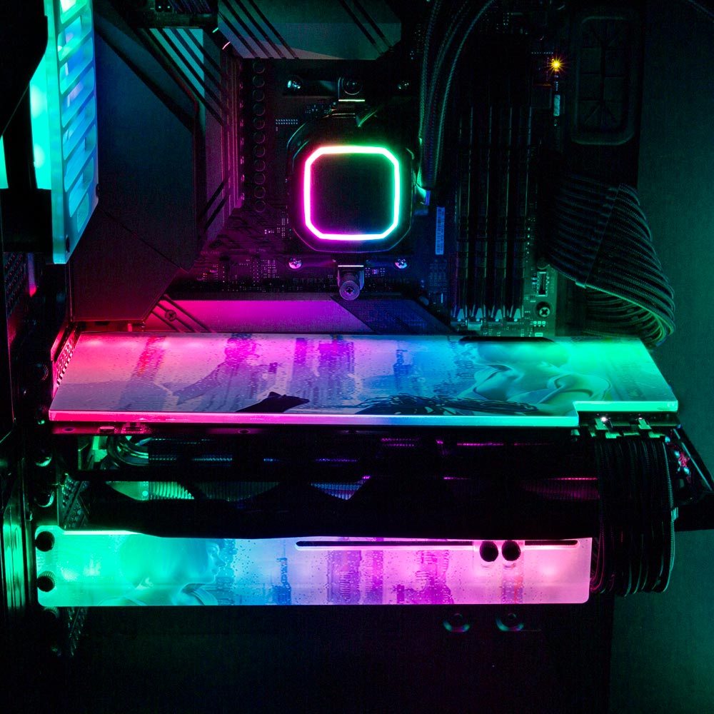 A Cozy Morning RGB GPU Backplate - Dan Giuz - V1Tech