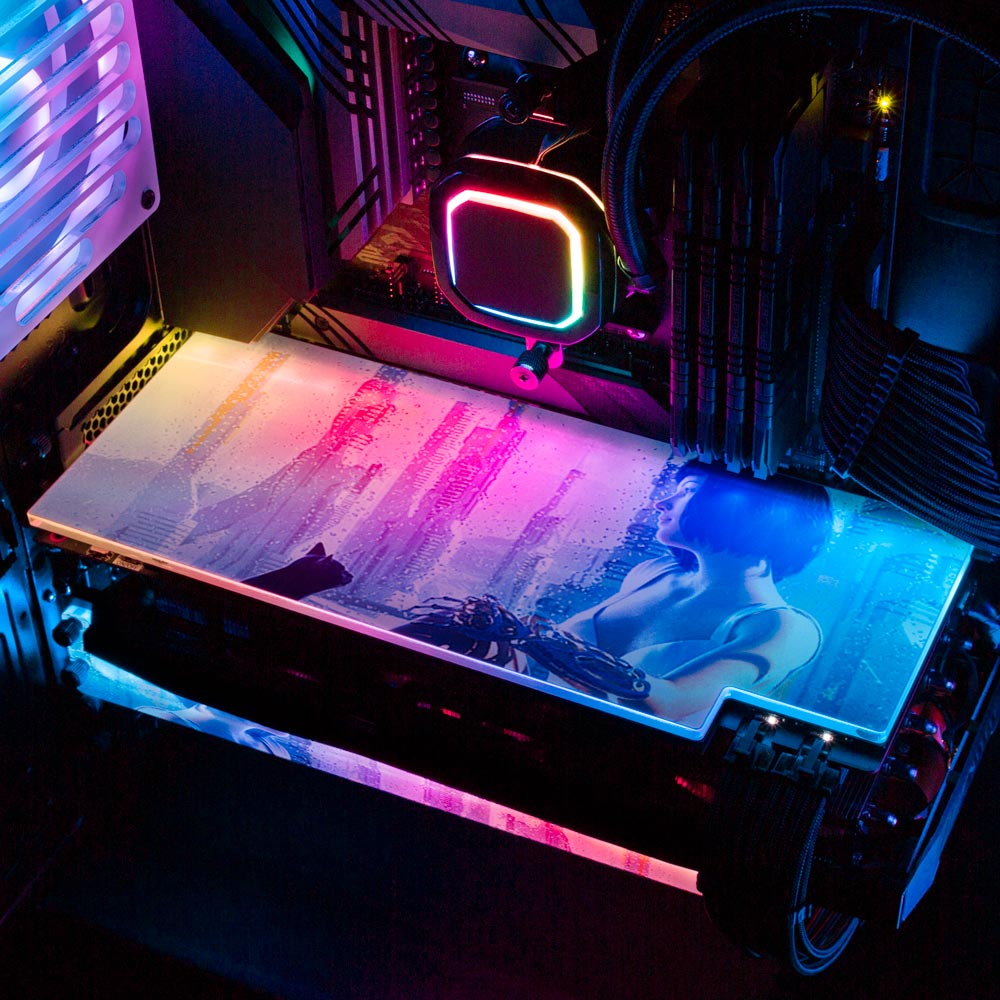 A Cozy Morning RGB GPU Backplate - Dan Giuz - V1Tech