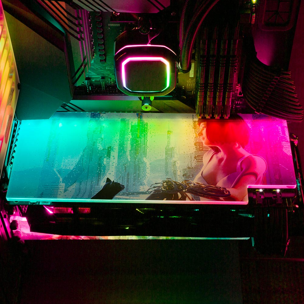 A Cozy Morning RGB GPU Backplate - Dan Giuz - V1Tech