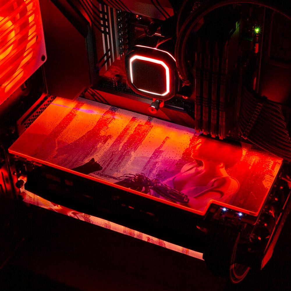 A Cozy Morning RGB GPU Backplate - Dan Giuz - V1Tech