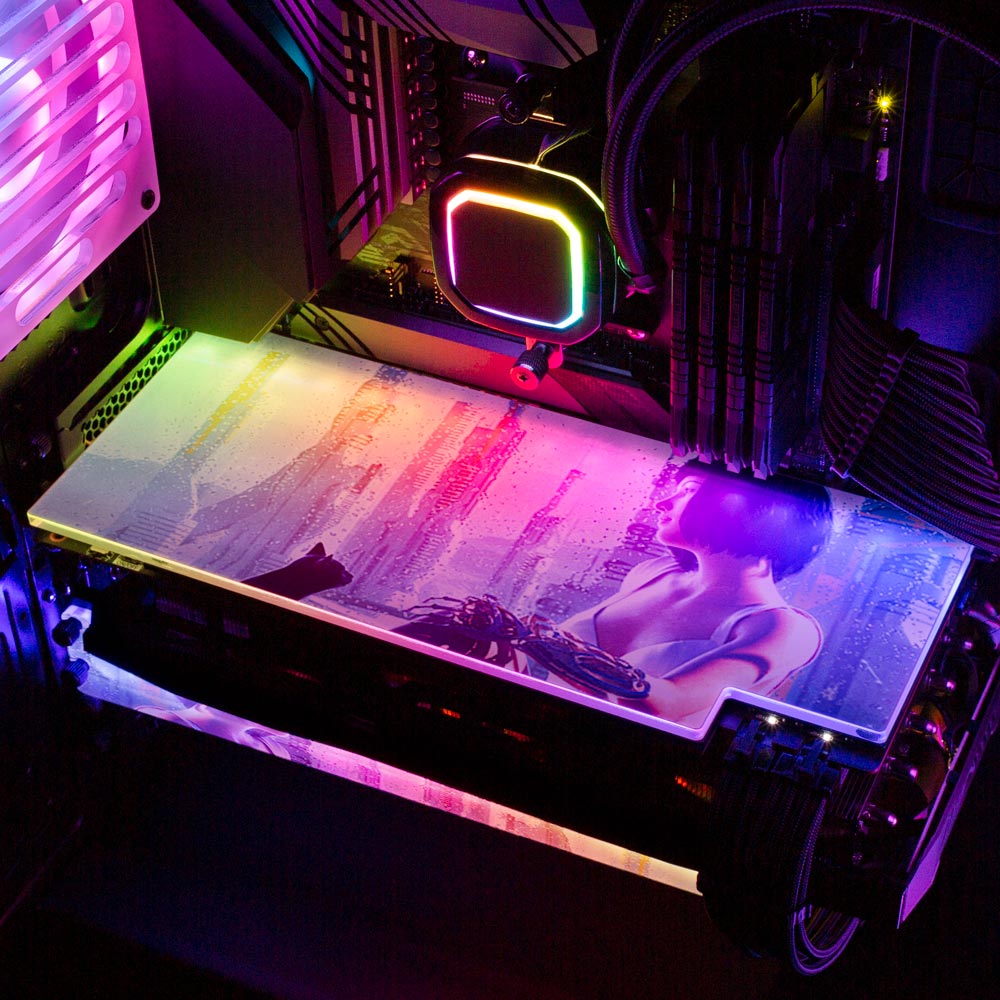 A Cozy Morning RGB GPU Backplate - Dan Giuz - V1Tech