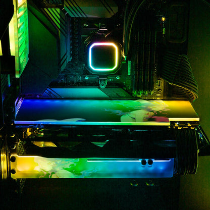 Aching Void Walker RGB GPU Backplate - Ghost Data - V1Tech