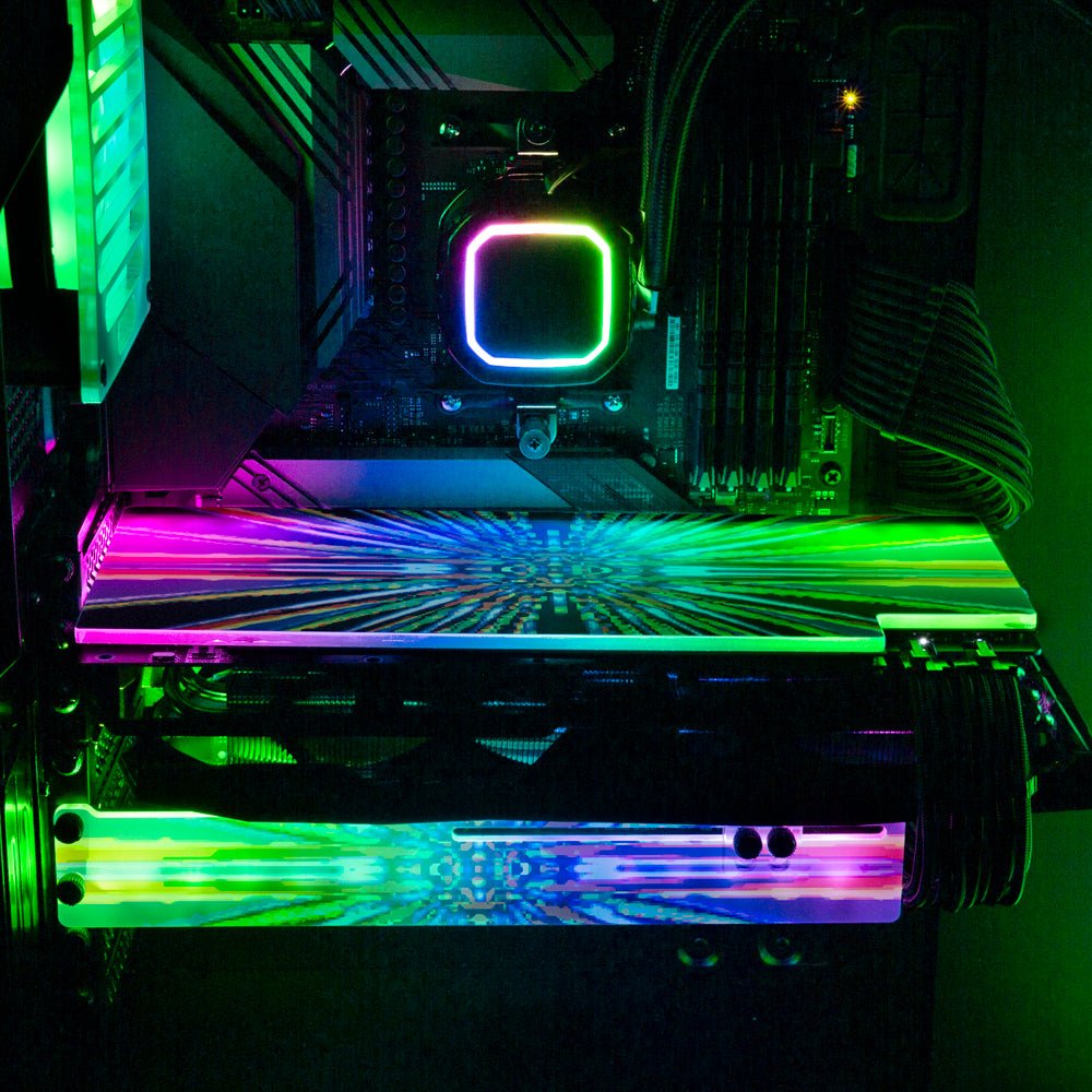 Acid Grphx RGB GPU Backplate - Guedda HM - V1Tech