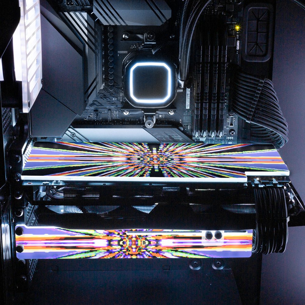 Acid Grphx RGB GPU Backplate - Guedda HM - V1Tech