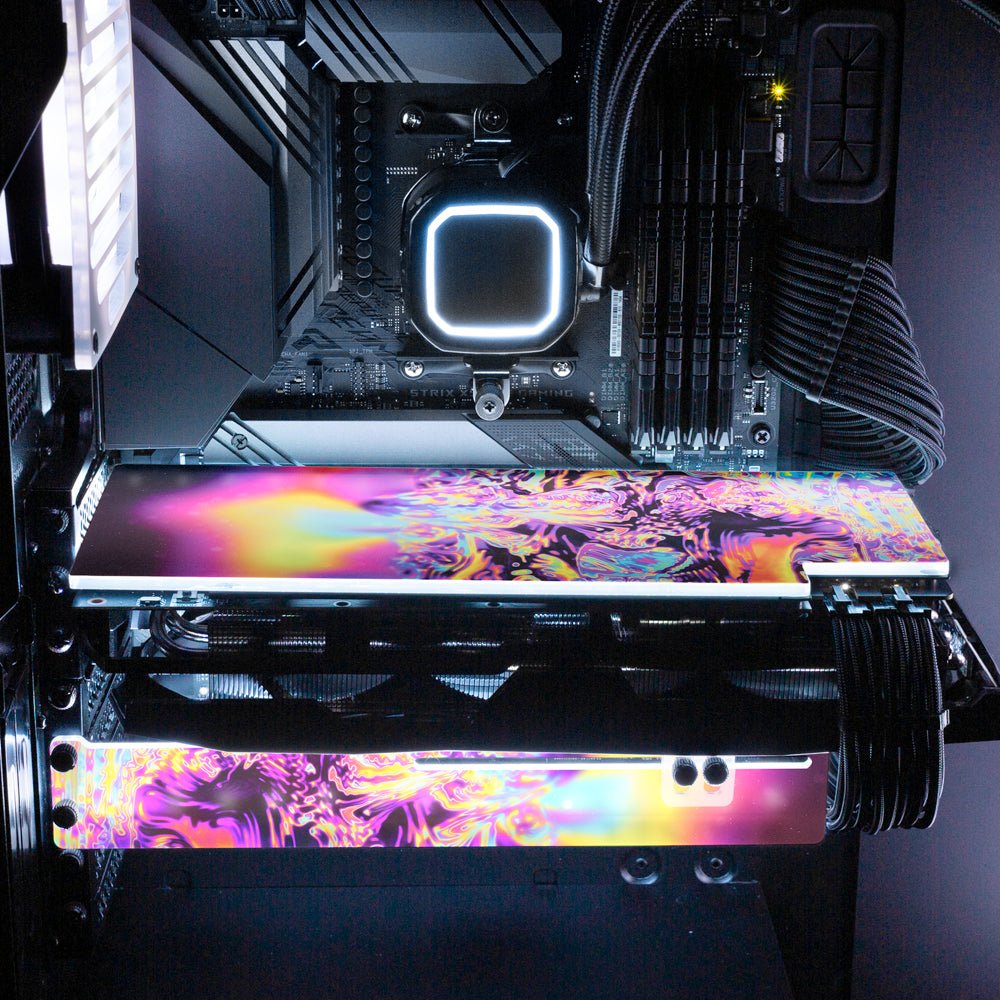 Adventure Awaits RGB GPU Backplate - Guedda HM - V1Tech