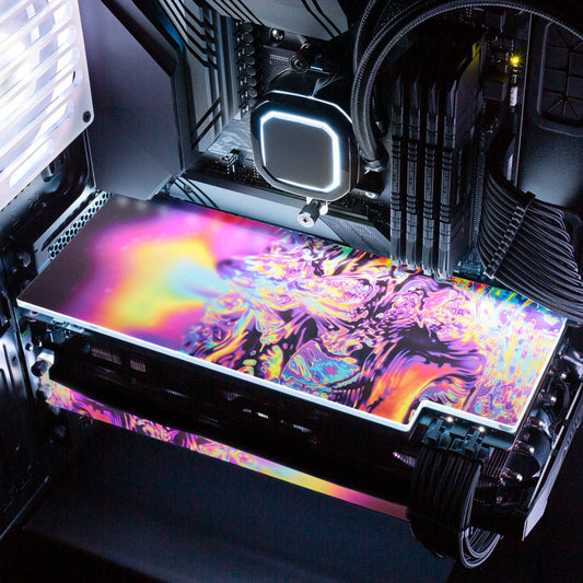 Adventure Awaits RGB GPU Backplate - Guedda HM - V1Tech