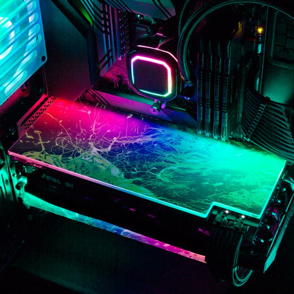 Alien RGB GPU Backplate - Geoglyser - V1Tech