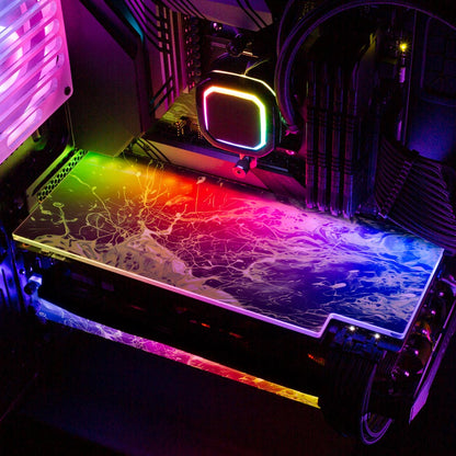 Alien RGB GPU Backplate - Geoglyser - V1Tech