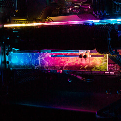 Alien RGB GPU Support Bracket - Geoglyser - V1Tech