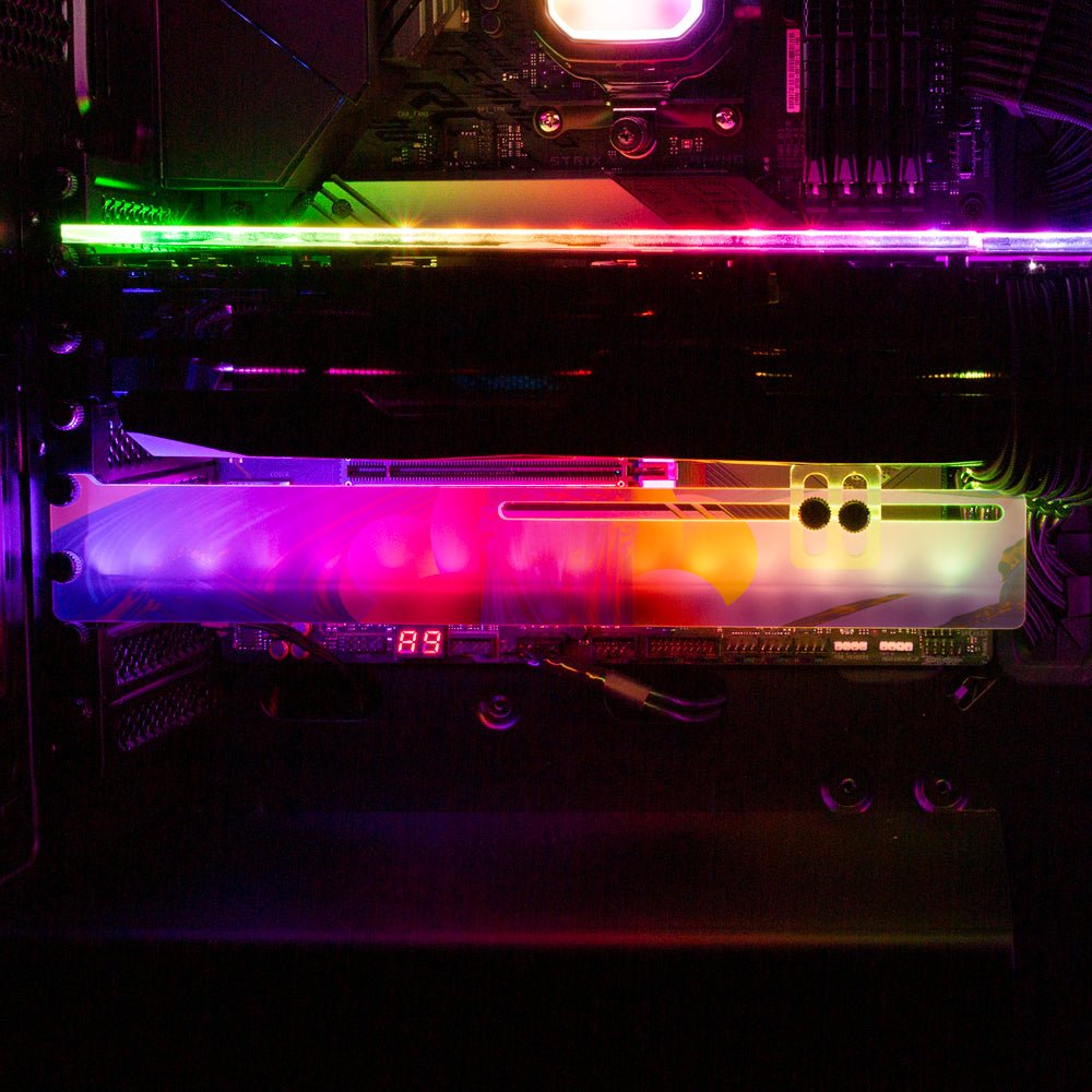 All A Facade RGB GPU Support Bracket - Gabrielle Salonga - V1Tech