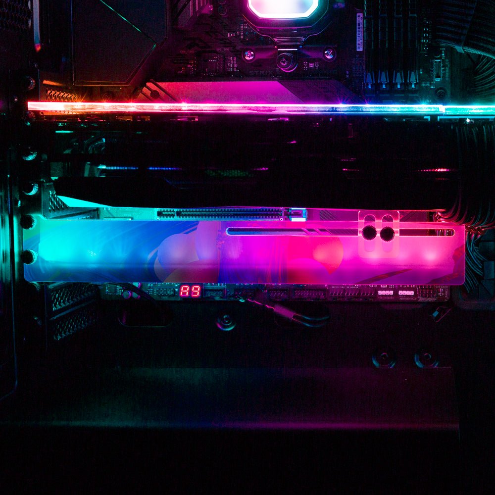 All A Facade RGB GPU Support Bracket - Gabrielle Salonga - V1Tech