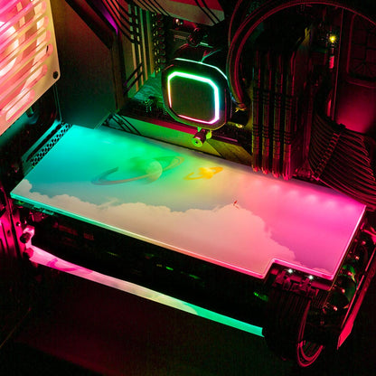 Ambitions RGB GPU Backplate - Spectacular.way - V1Tech