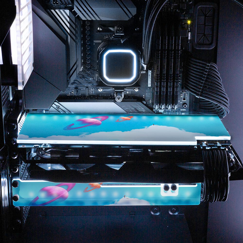 Ambitions RGB GPU Backplate - Spectacular.way - V1Tech