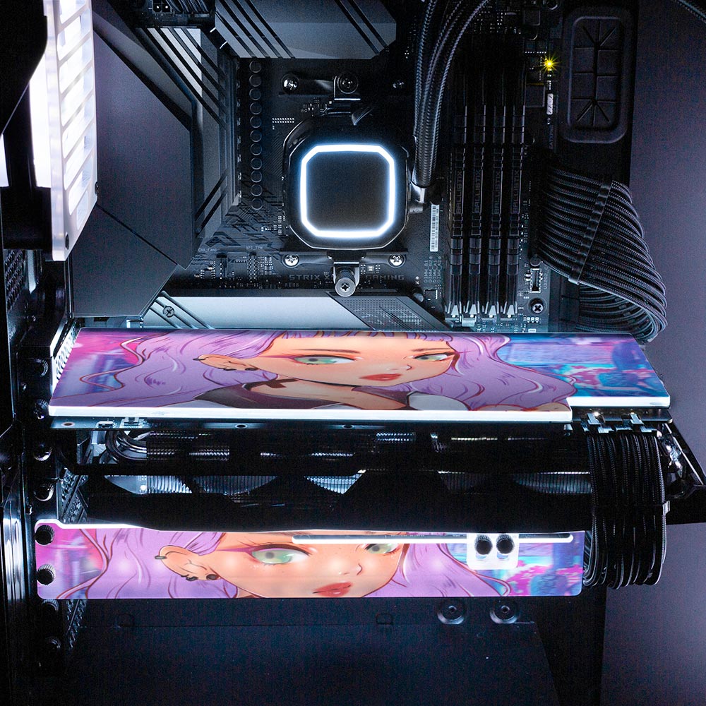 Anime Judge RGB GPU Backplate - YacilArt - V1Tech