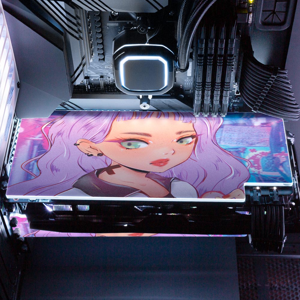 Anime Judge RGB GPU Backplate - YacilArt - V1Tech