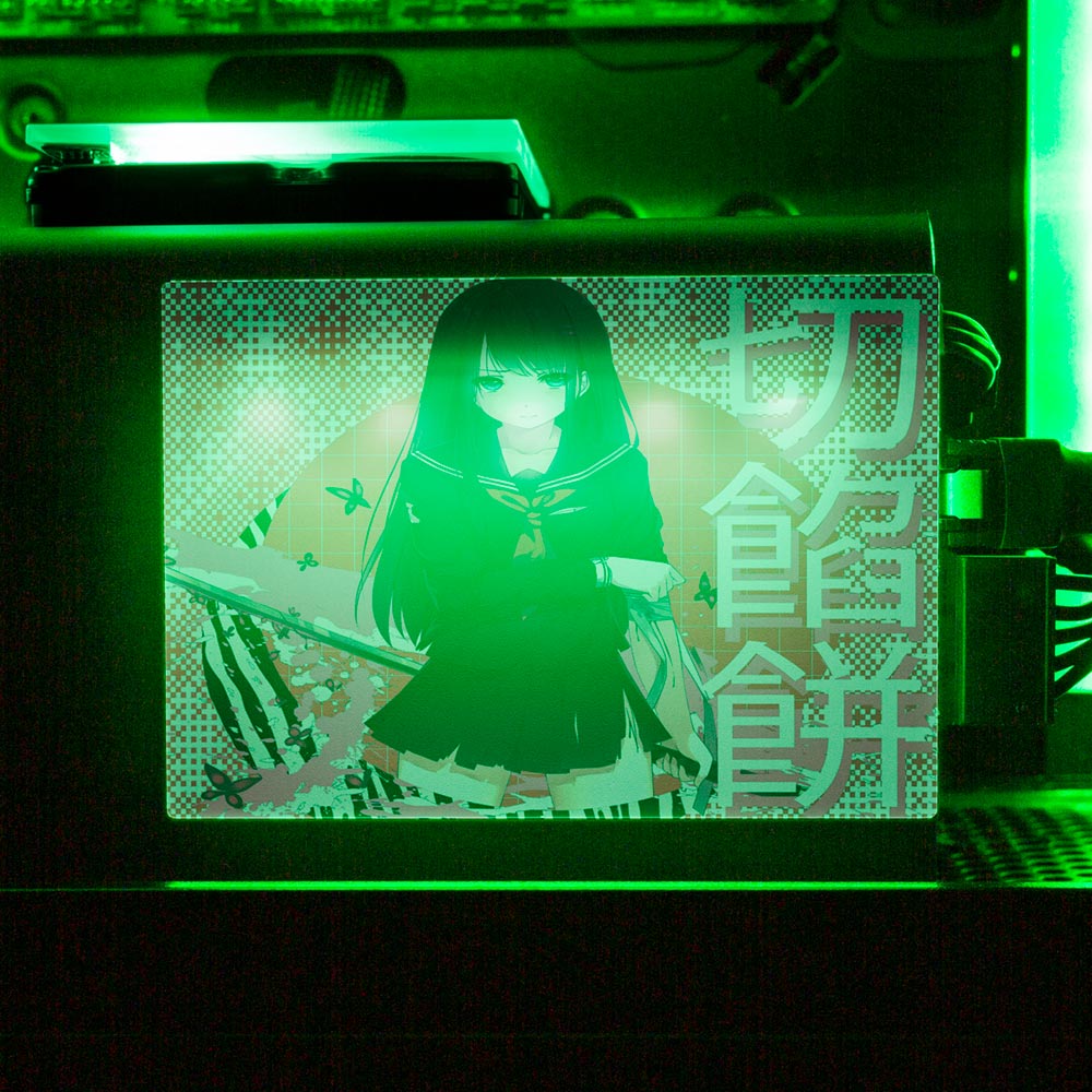 Anime Slice RGB SSD Cover Horizontal - Tankuss - V1Tech