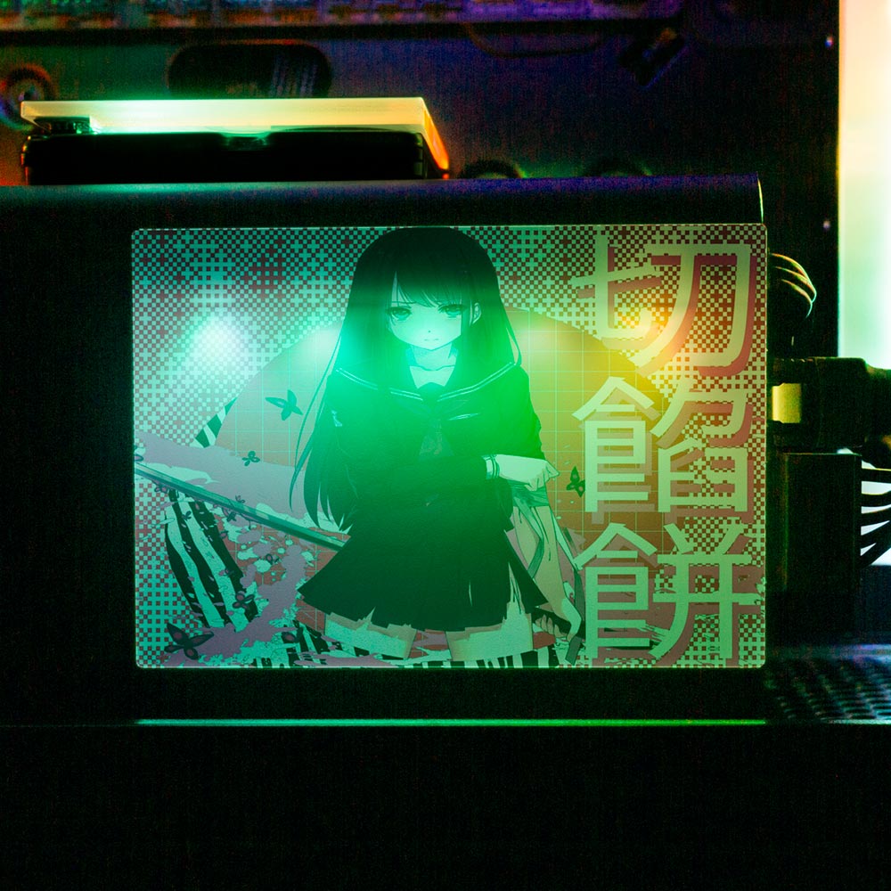 Anime Slice RGB SSD Cover Horizontal - Tankuss - V1Tech