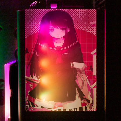 Anime Slice RGB SSD Cover Vertical - Tankuss - V1Tech