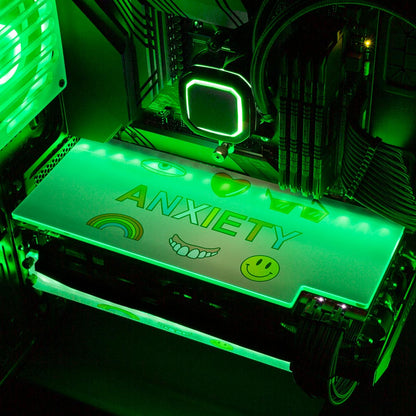 Anxiety RGB GPU Backplate - Javilostcontrol - V1Tech