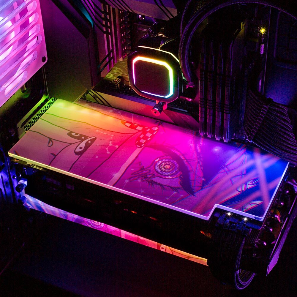 Astrology Trip RGB GPU Backplate - Annicelric - V1Tech