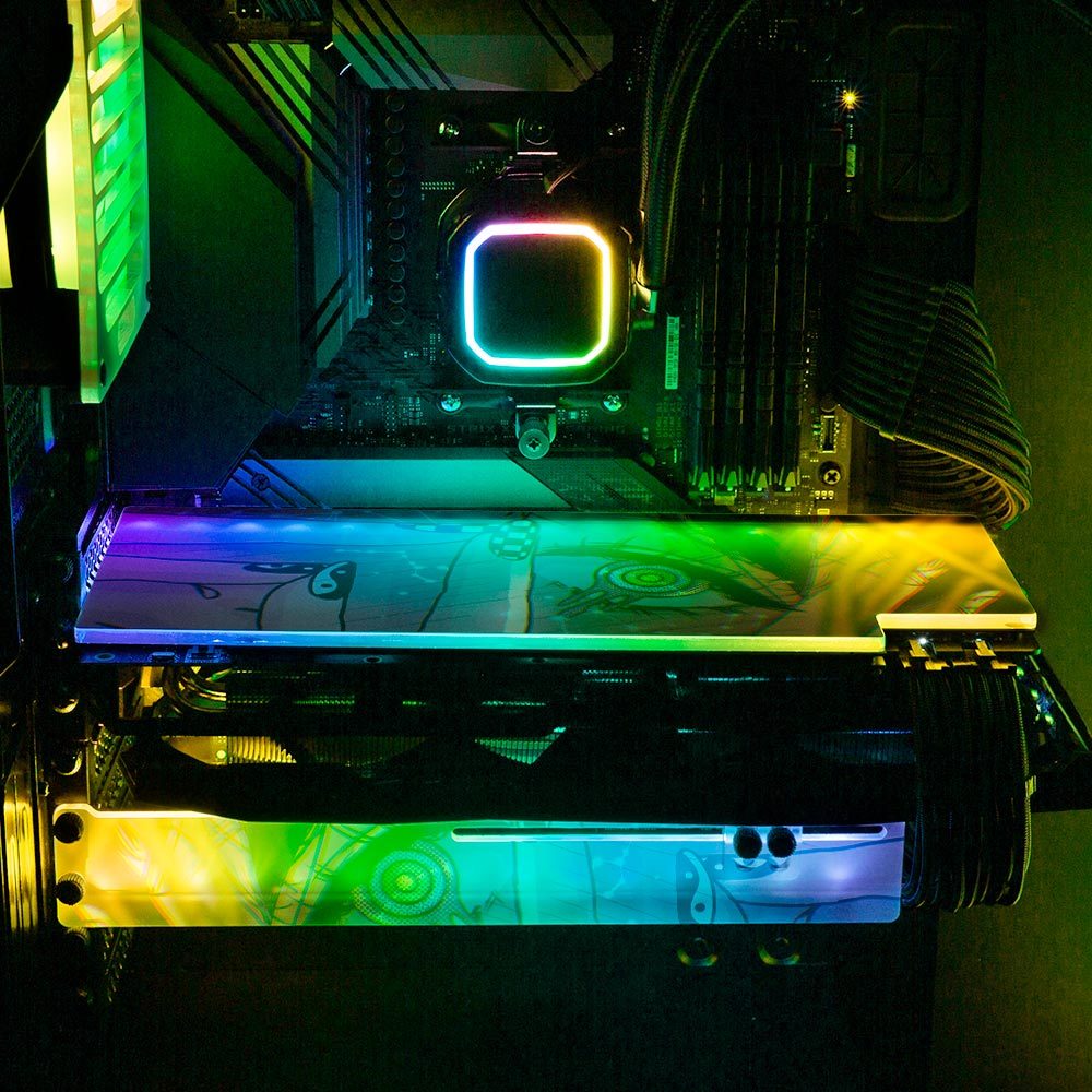 Astrology Trip RGB GPU Backplate - Annicelric - V1Tech