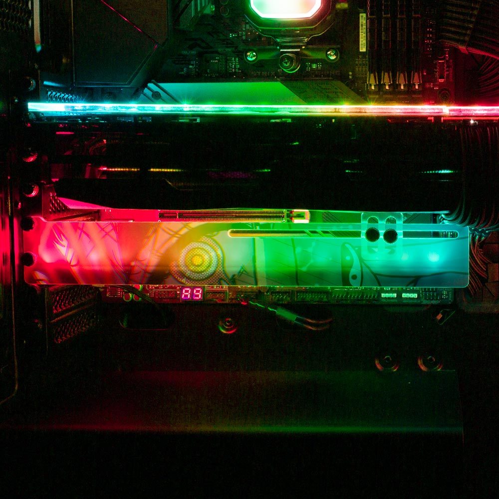 Astrology Trip RGB GPU Support Bracket - Annicelric - V1Tech