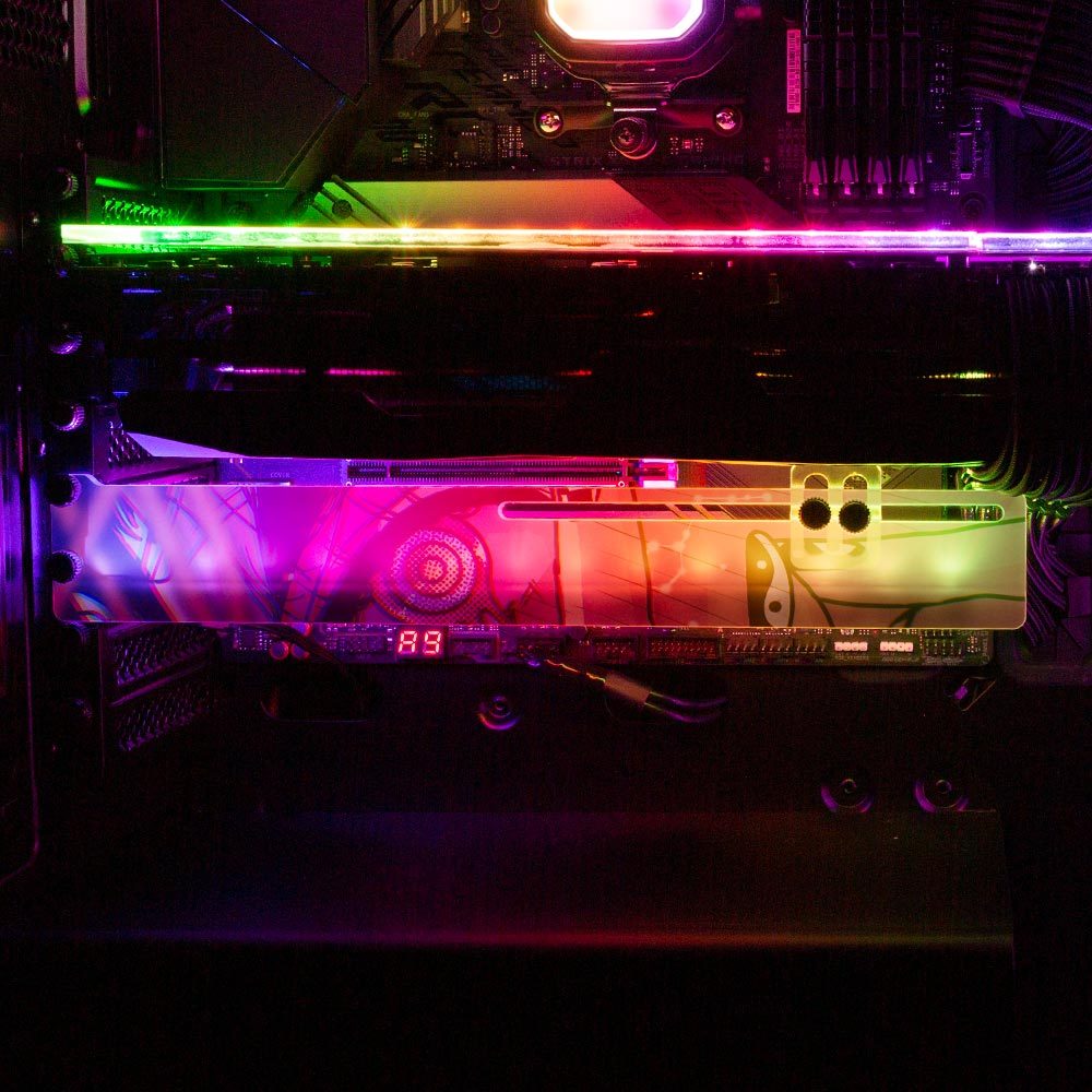 Astrology Trip RGB GPU Support Bracket - Annicelric - V1Tech