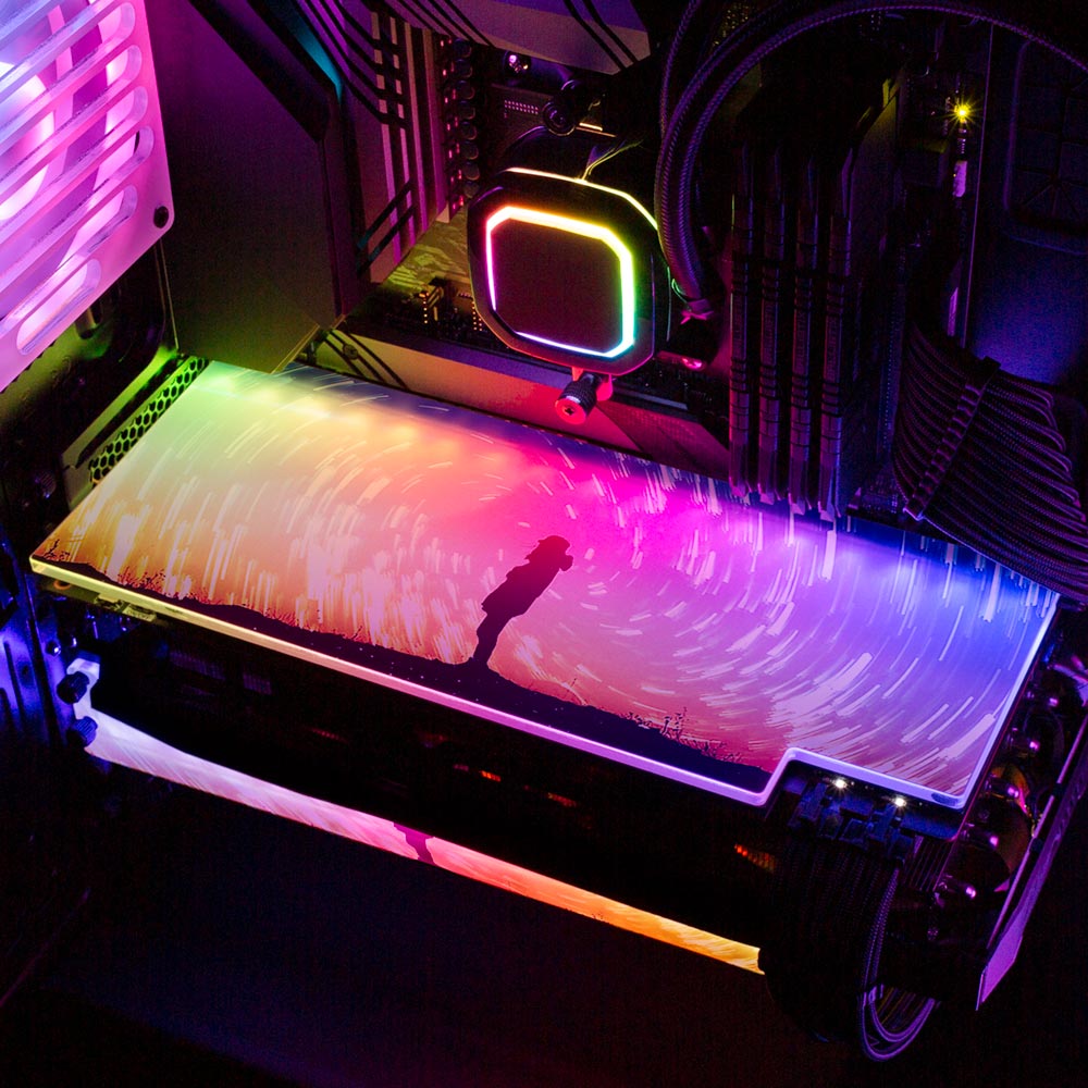 Attraction RGB GPU Backplate - Ismaeel Shaikh - V1Tech