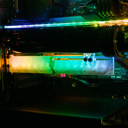 Attraction RGB GPU Support Bracket - Ismaeel Shaikh - V1Tech