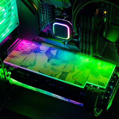 Bad to the Bone RGB GPU Backplate - YacilArt - V1Tech