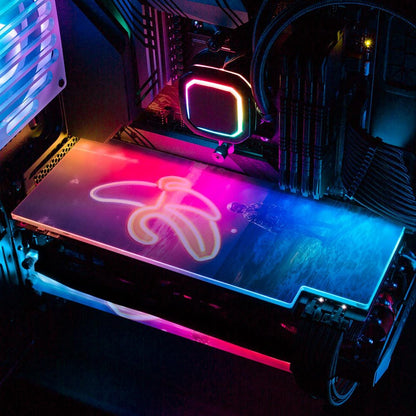 Banana RGB GPU Backplate - Seamless - V1Tech