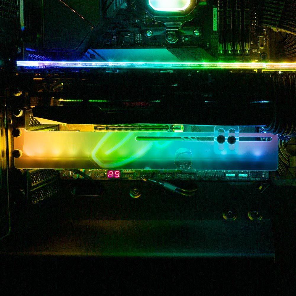 Banana RGB GPU Support Bracket - Seamless - V1Tech