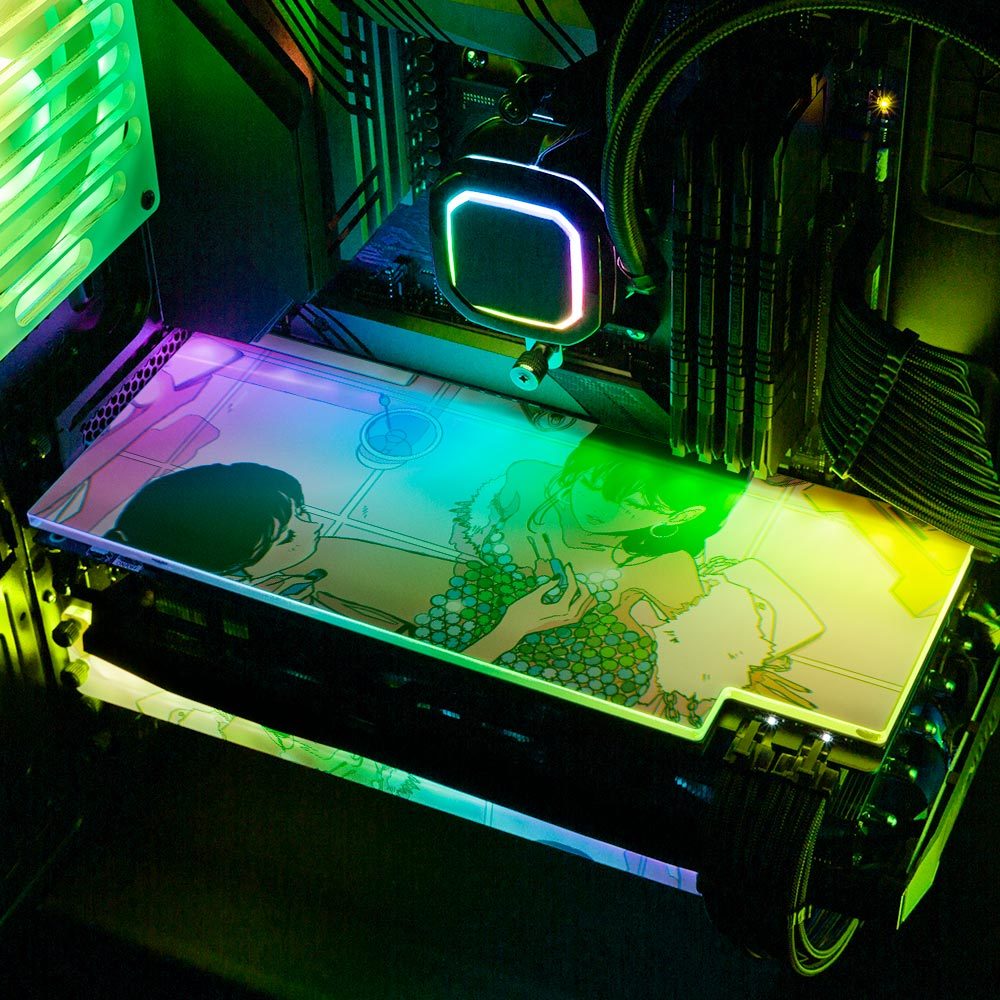 Bathroom Touch-Up RGB GPU Backplate - Annicelric - V1Tech