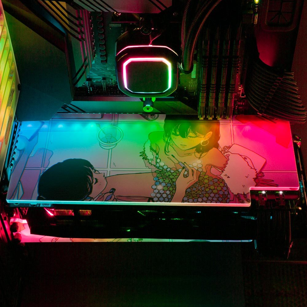 Bathroom Touch-Up RGB GPU Backplate - Annicelric - V1Tech