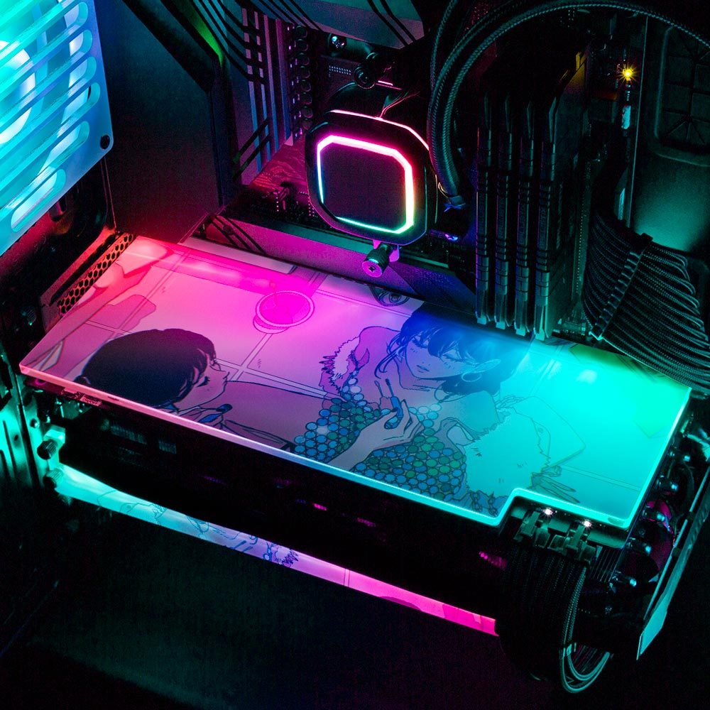 Bathroom Touch-Up RGB GPU Backplate - Annicelric - V1Tech