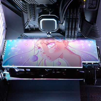 Be the Center RGB GPU Backplate - Piumeli - V1Tech