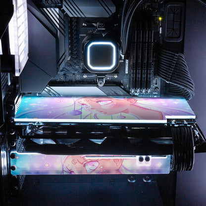 Be the Center RGB GPU Backplate - Piumeli - V1Tech